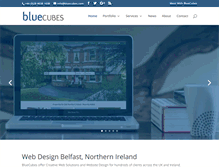 Tablet Screenshot of bluecubes.com